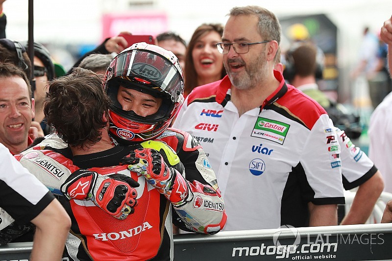 中上貴晶13位。MotoGP最高峰クラス初入賞「さらに大きく前進したい」