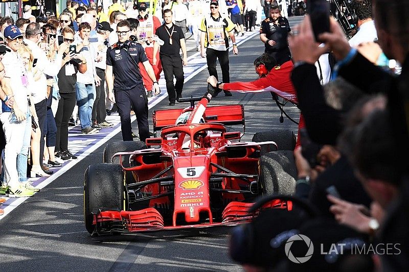 Феттель остался недоволен скоростью Ferrari, несмотря на победу