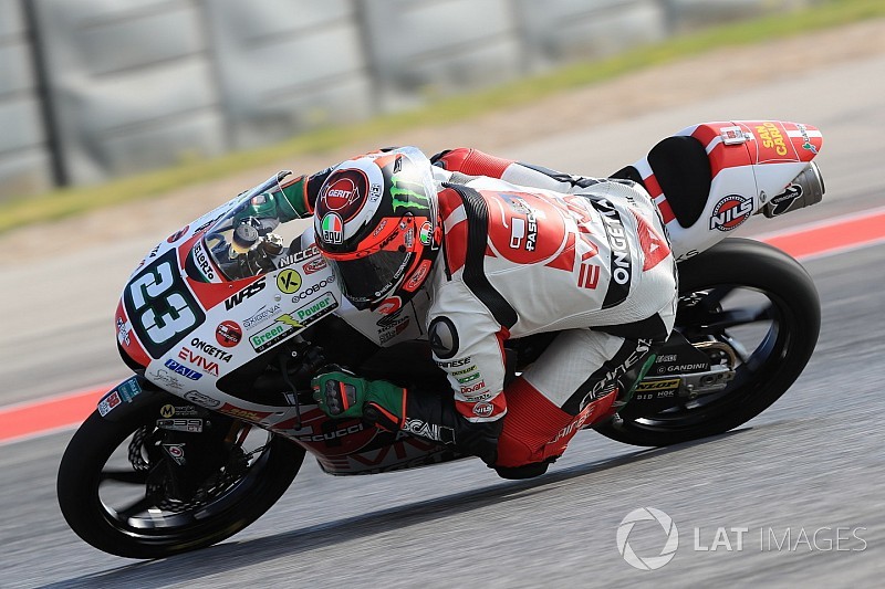 Moto3 Jerez: Antonelli met afstand snelste in tweede training