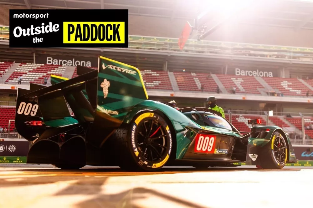 El monoplaza secreto de Aston Martin reaparece en Paul Ricard