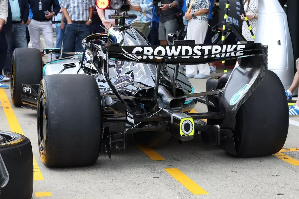 Dettaglio tecnico Mercedes W17