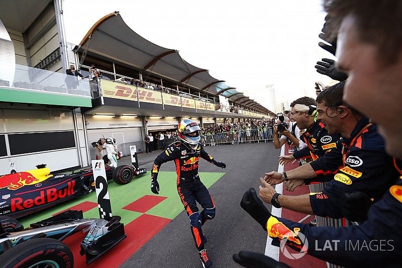 Red Bull n'aurait "jamais pu imaginer" gagner à Bakou