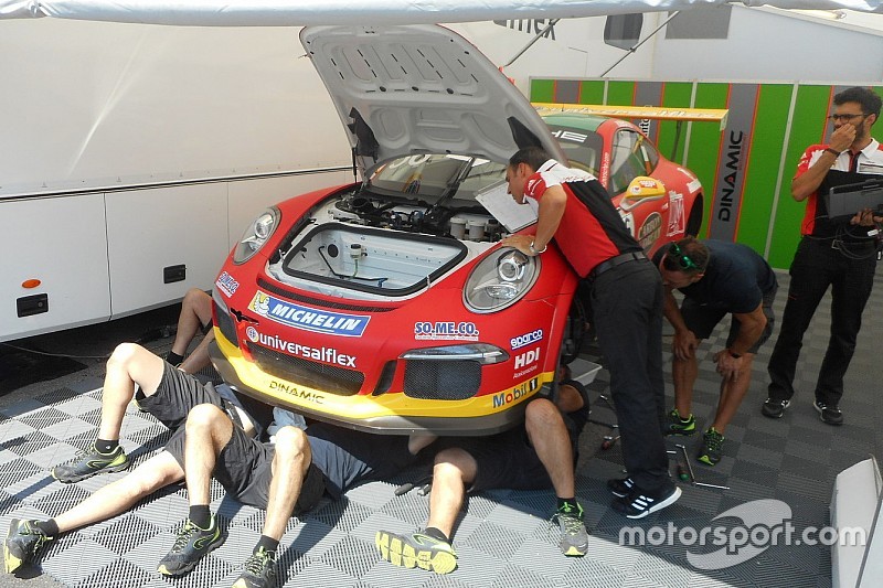Carrera Cup Italia, Vallelunga: Dinamic Motorsport fa gli straordinari