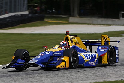 Road America IndyCar: Rossi leads opening practice