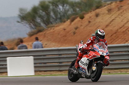 Lorenzo: "Con la Yamaha non avevo lo stesso feeling sul bagnato"