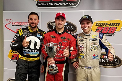 Kevin Lacroix survives late restart to win Can-Am 200