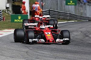 A Vettel le faltó "confianza" al final de la carrera