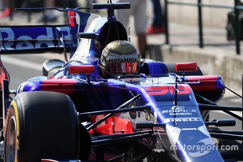 Komparasi: Gelael vs duo pembalap utama Toro Rosso di Hongaria