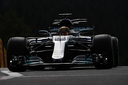 Hamilton responde en Bélgica ante la llegada de la lluvia