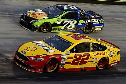 Logano admits "we have to take big steps to catch" Toyota