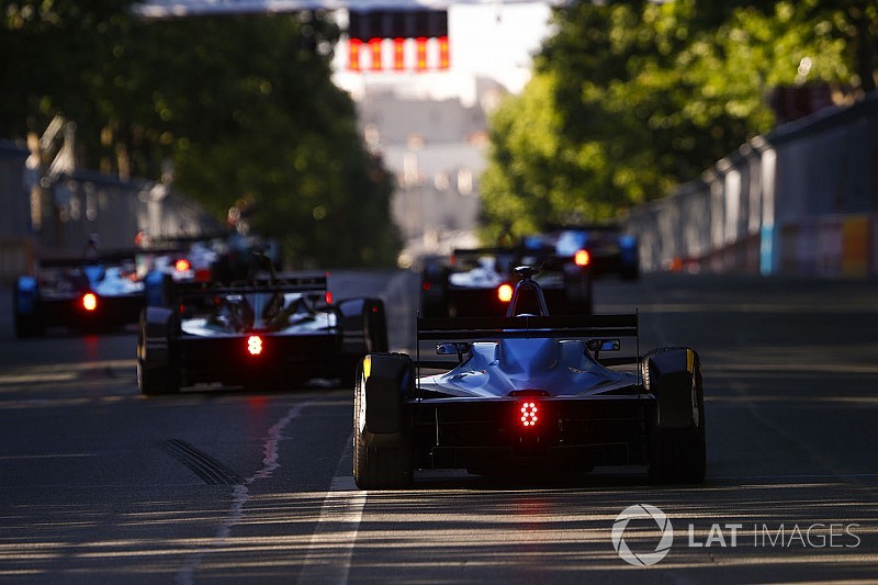 La grille de départ de l'ePrix de Paris