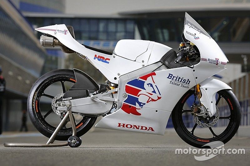 British Talent Cup bike