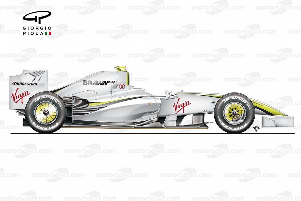F1分析|2009年王者ブラウンGP BGP001、最速の理由は”2008年の開発リソース”にあった?