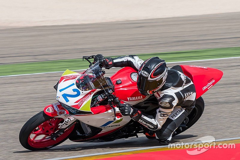 Debut di World Supersport 300, Ali Adrian tak finis balapan