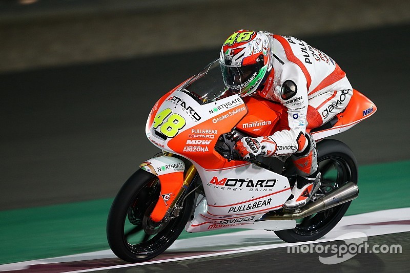 Mahindra hurt by 'bad grid position' in Qatar Moto3