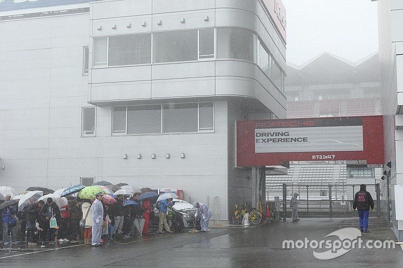 【スーパーGT】富士テスト2日目:天候回復せず。全ての走行が中止に