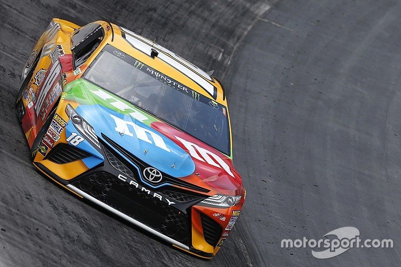 Kyle Busch tops final practice at Bristol after close call