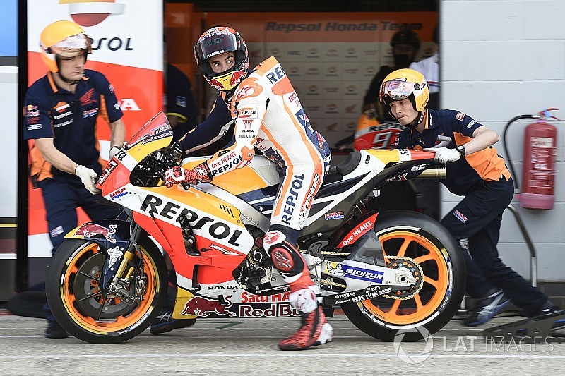 Marquez: "Non c'è il pericolo che si ripeta la rottura del motore"