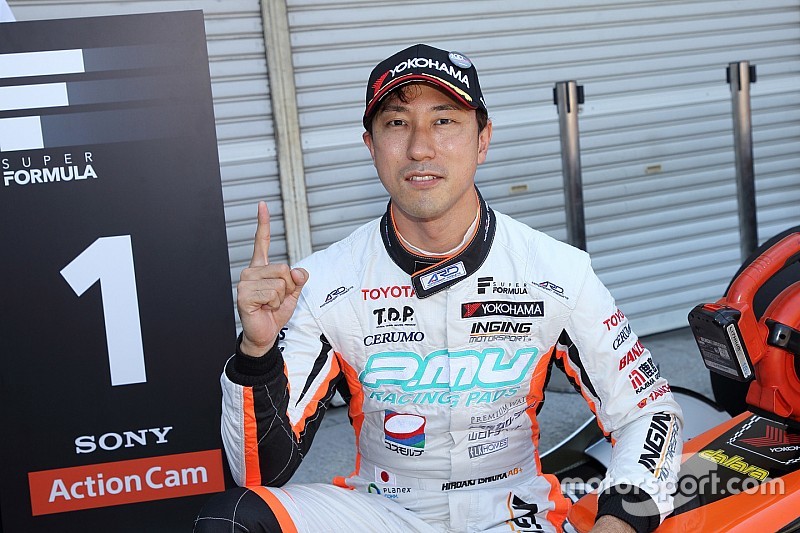 【SF】レース2ポール獲得の石浦「良い結果が得られたのはチームの力」