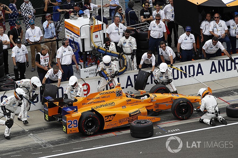 McLaren full-time in IndyCar “a few years away” says Brown