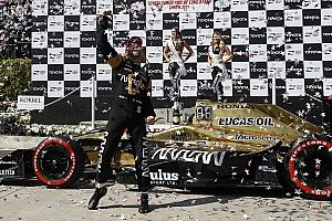 Hinchcliffe acerta na tática e vence em Long Beach