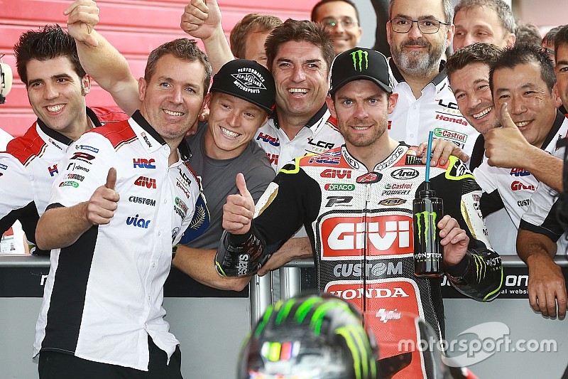 Crutchlow bezorgt Honda podiumplek ondanks waarschuwingslampje