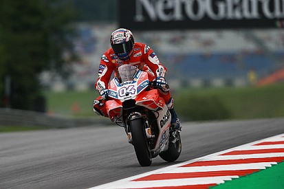 Austria MotoGP: Dovizioso tops drying second practice