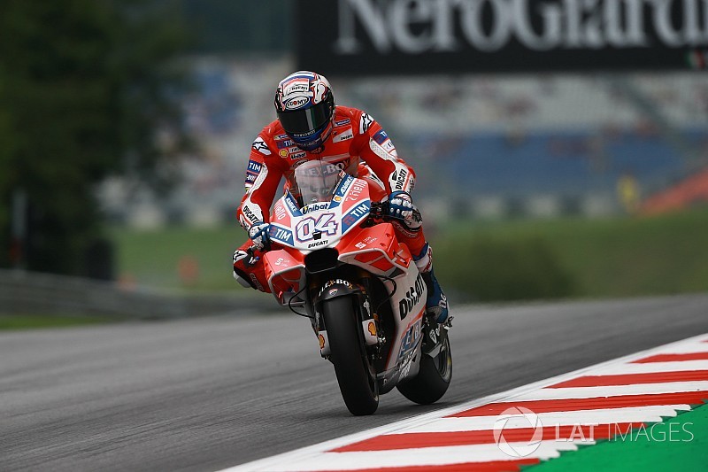【MotoGP】豪雨後のオーストリアFP2、トップはドビツィオーゾ