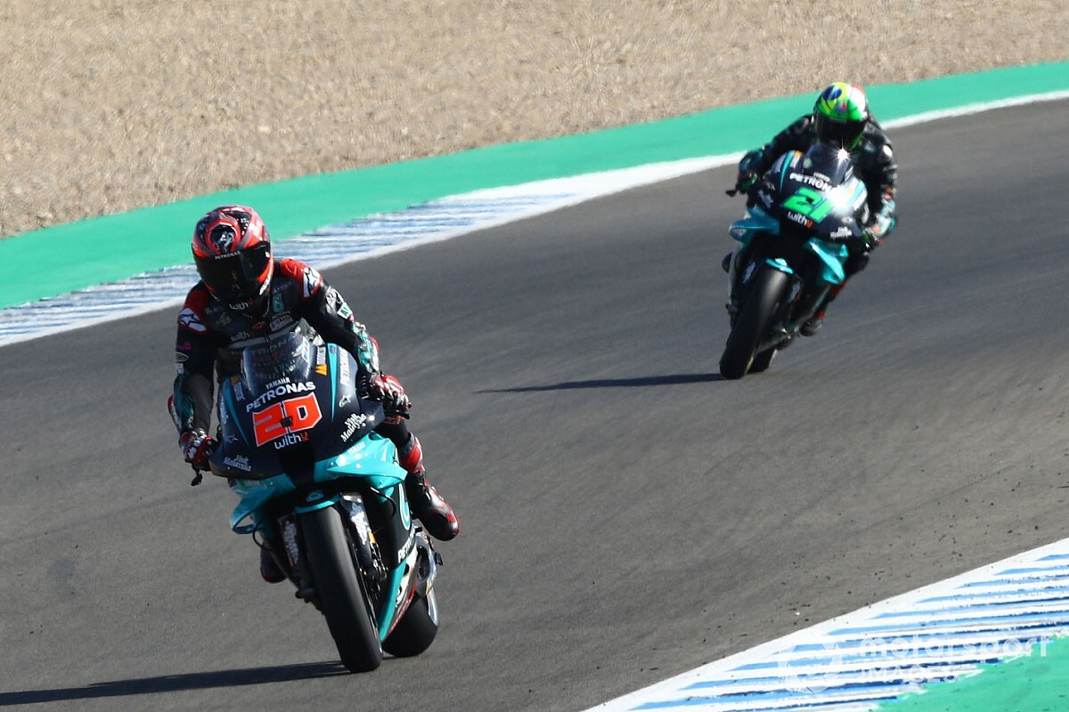 Quartararo voor Dovizioso in warm-up GP van Andalusië