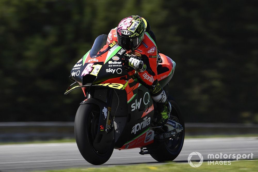 Aleix Espargaró "très en colère" et "très déçu" de la saison d'Aprilia