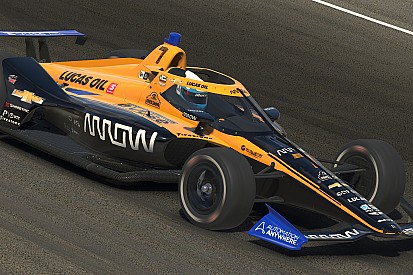 Norris cambia la F1 por la IndyCar, virtualmente