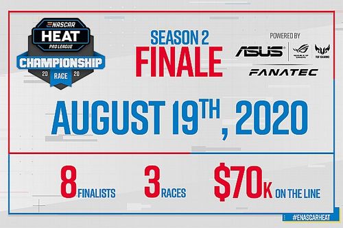 Asus y Fanatec, proveedores de la final de eNASCAR Heat Pro League