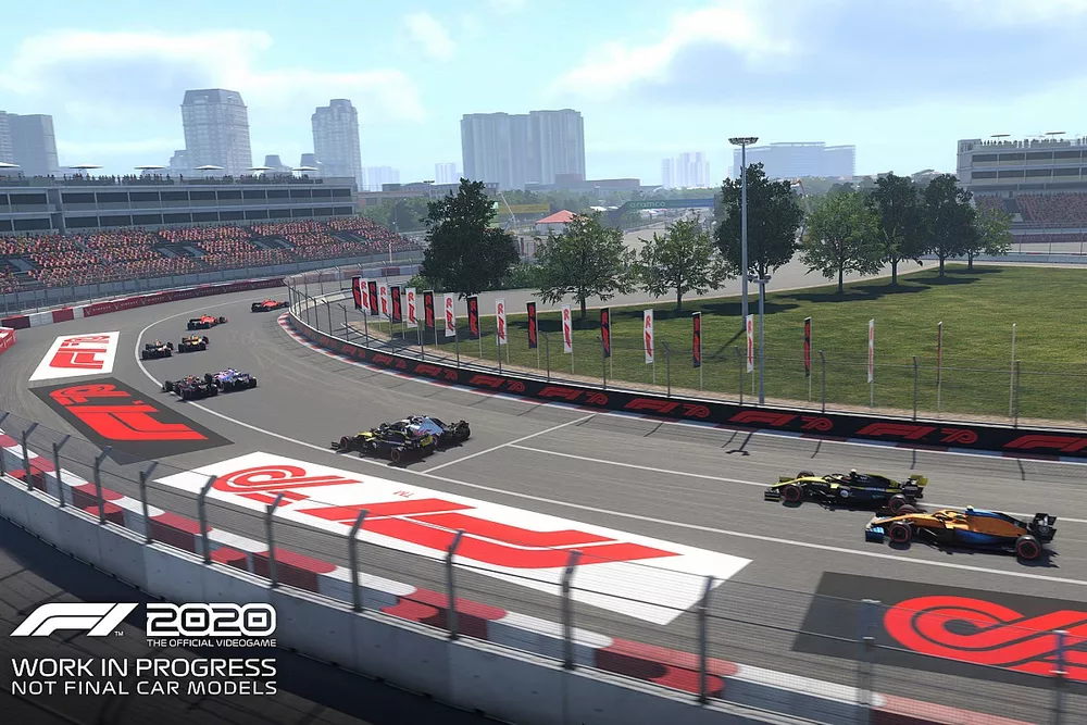 F1 2020 Hanoi track