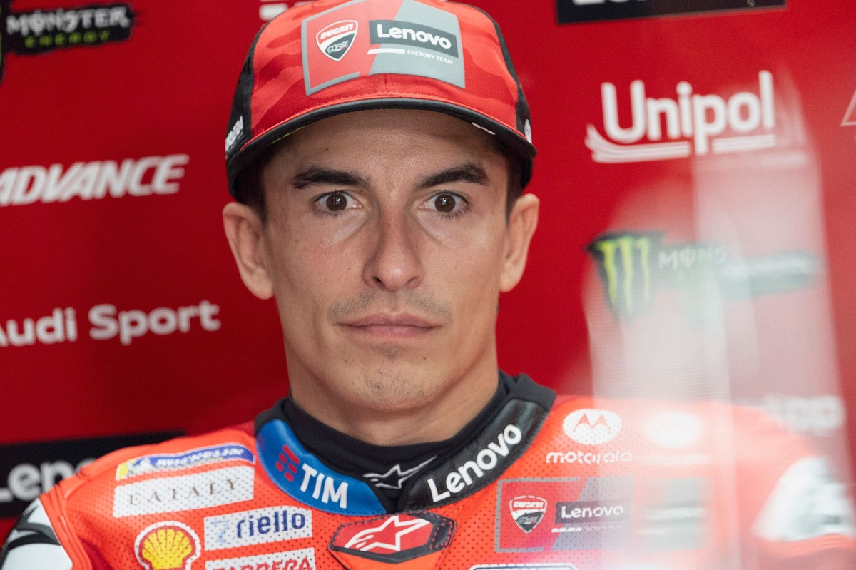 Marc Marquez reacts to Rossi leaving him off main MotoGP rivals list
