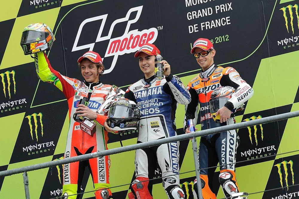 Rossi: "Tengo buena relación con Stoner, y ahora Lorenzo es mi amigo"