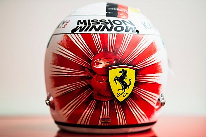 Fotos: Vettel añade otro más a su colección de cascos especiales en Japón