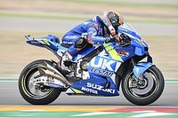 Aragon MotoGP: Rins leads Vinales, Kallio in damp FP3