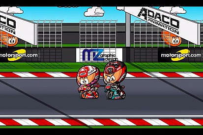 El resumen de la carrera de Misano, por MiniBikers (cameo incluido)
