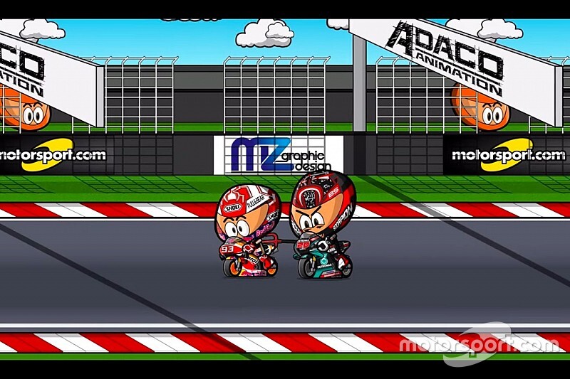 El resumen de la carrera de Misano, por MiniBikers (cameo incluido)