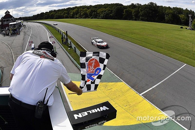 Race Winner #911 Porsche GT Team Porsche 911 RSR, GTLM: Patrick Pilet, Nick Tandy