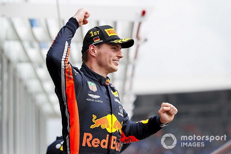 Verstappen "Piloto del Día" en Alemania