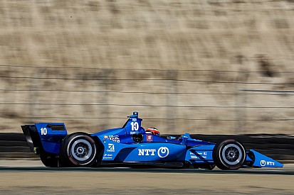Laguna Seca IndyCar: Rosenqvist leads Saturday practice