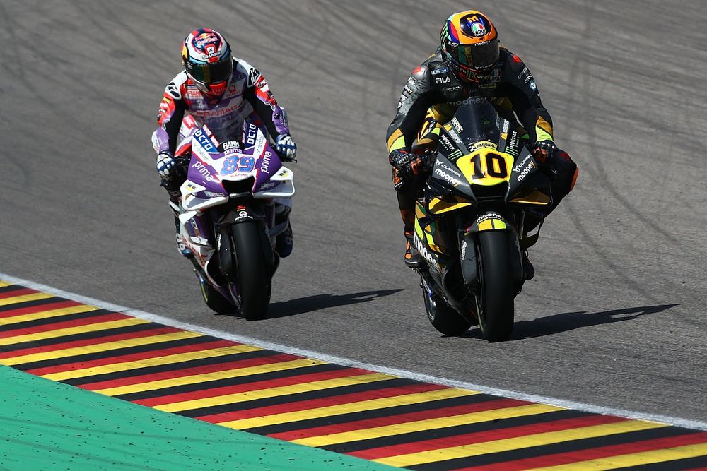 Luca Marini épaté par la polyvalence de la Ducati