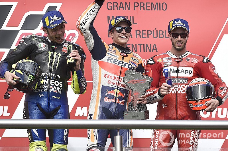Rossi sur le podium pour la 1re fois depuis le Sachsenring 2018 !