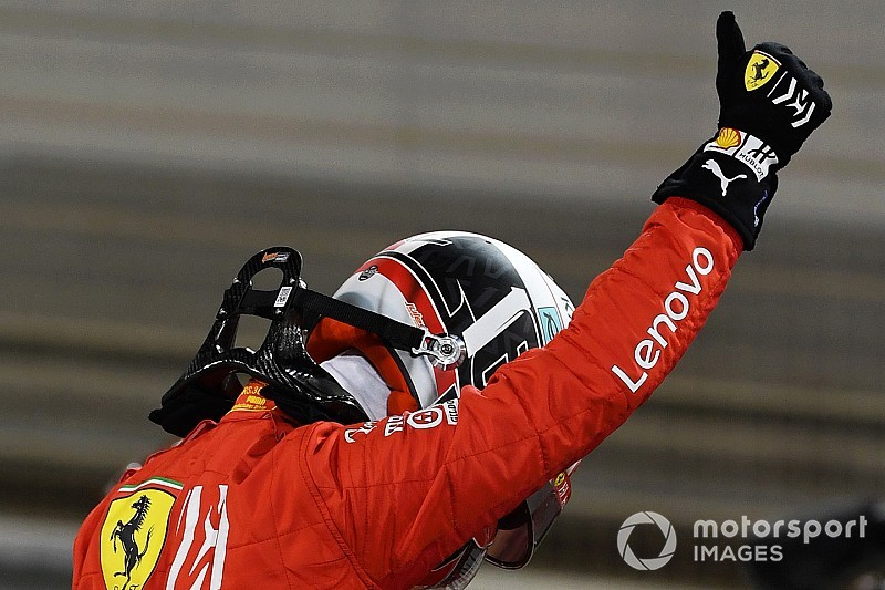 Leclerc: el primer podio en la F1 "con suerte en una situación desafortunada"