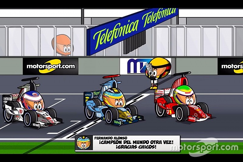 Vídeo: adiós de Schumacher, título de Alonso... el GP Brasil 2006, por MiniDrivers