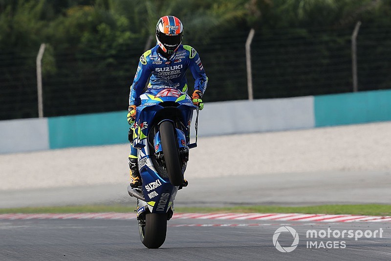 Pour Rins, la Suzuki 2019 a "beaucoup de potentiel"