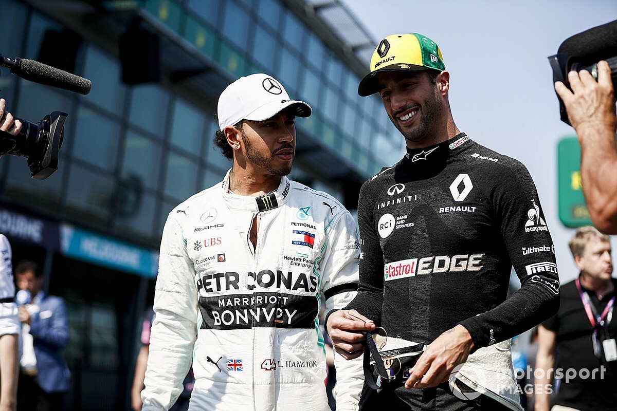Ricciardo az egyik legjobbnak tartja magát, aki képes lenne Hamilton ellen címet szerezni