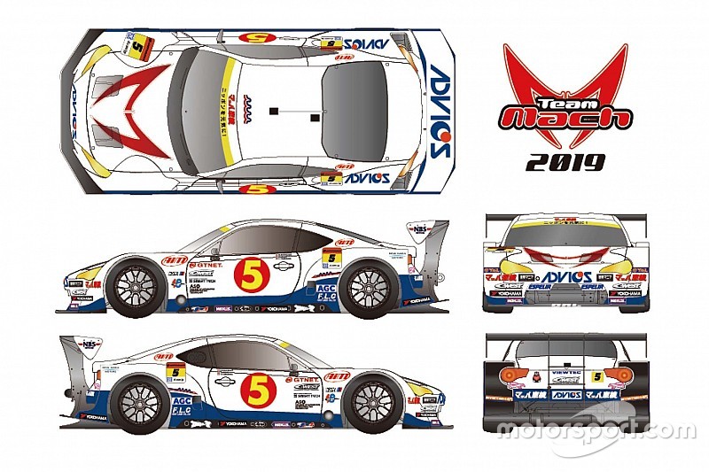 TEAM MACHが2019年スーパーGT参戦体制を発表。ADVICSがメインスポンサーに