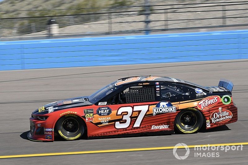Chris Buescher paces Saturday's first Cup practice at Phoenix